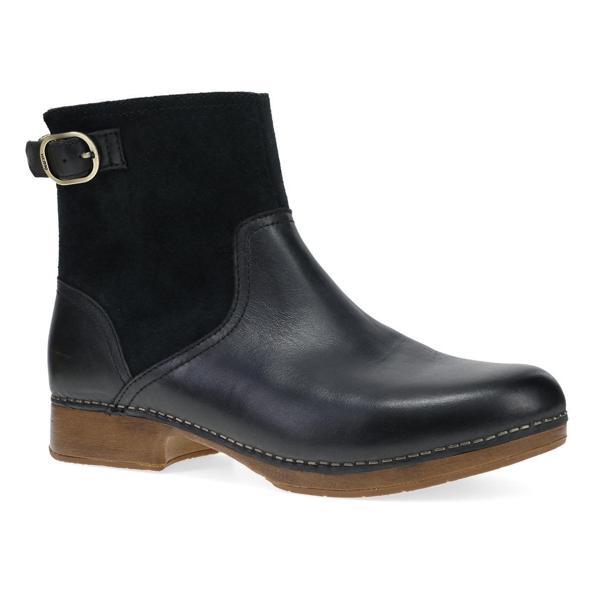 Monique Black Burnished Calf