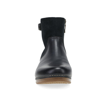 Monique Black Burnished Calf
