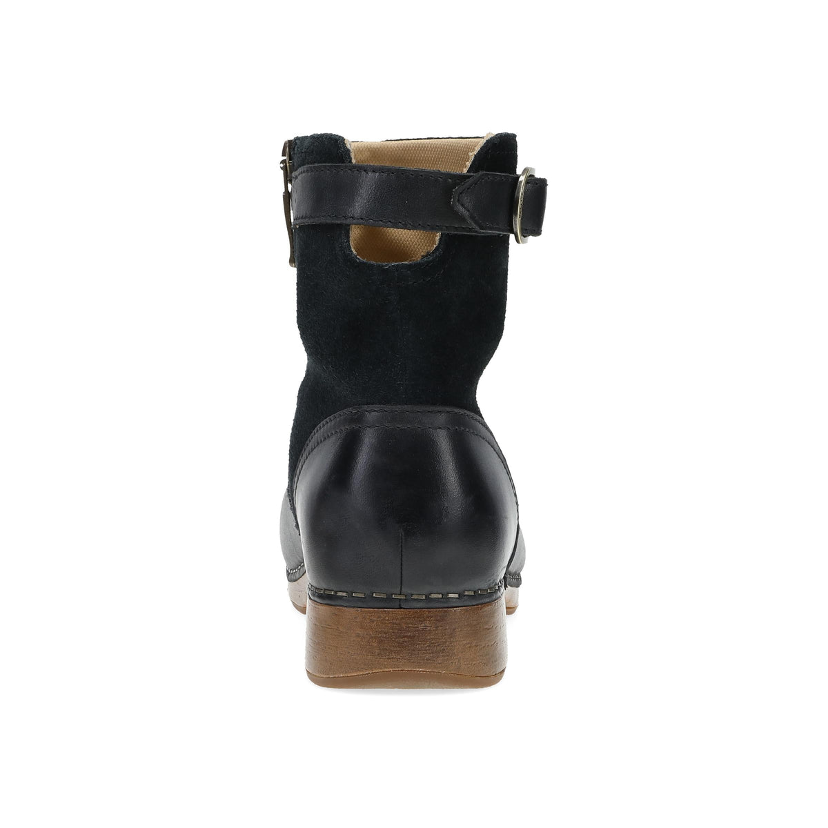 Monique Black Burnished Calf