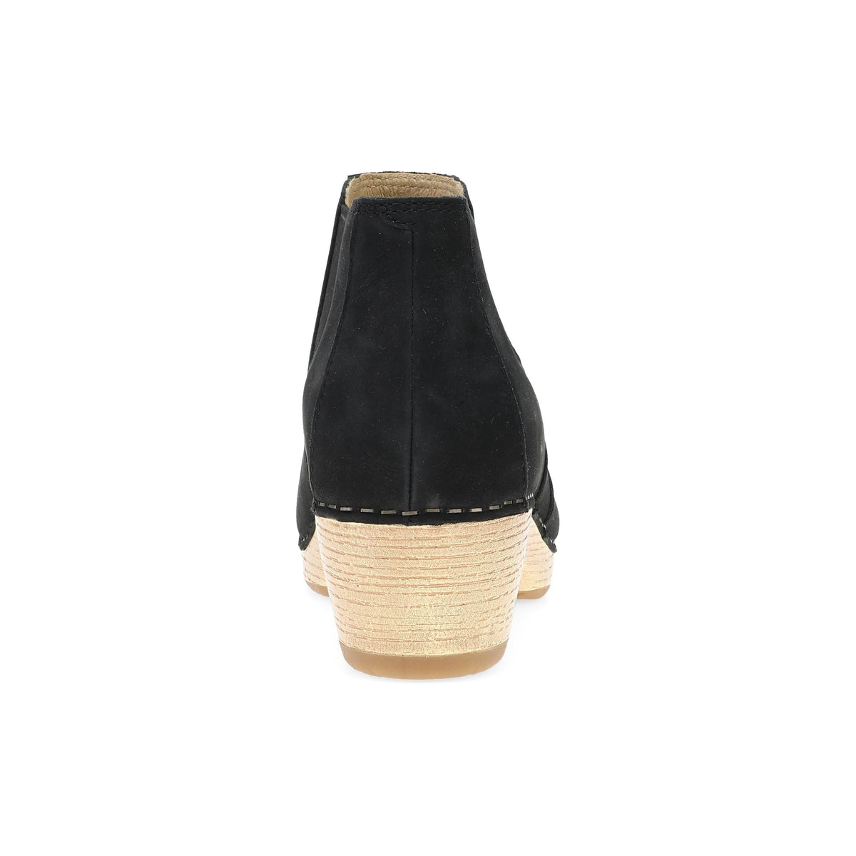 Lane Black Milled Nubuck