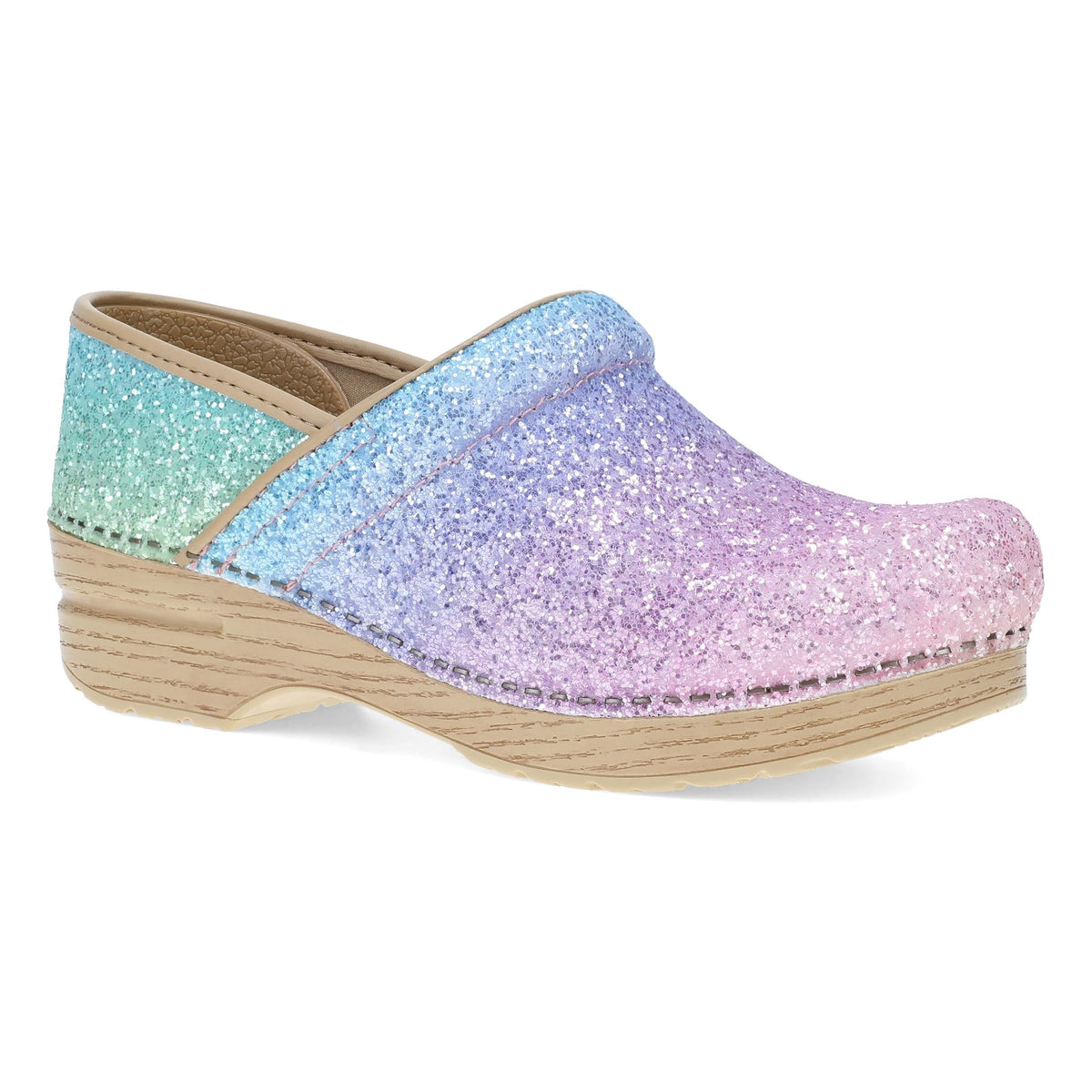 Wide Pro Pastel Rainbow Glitter