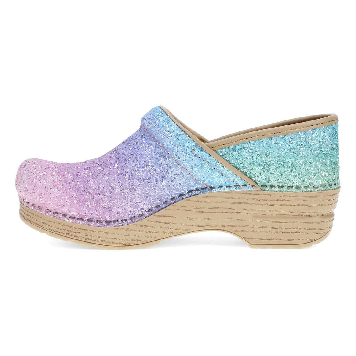 Wide Pro Pastel Rainbow Glitter