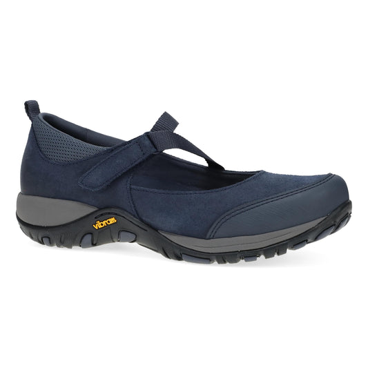 Primrose Navy Burnished Suede