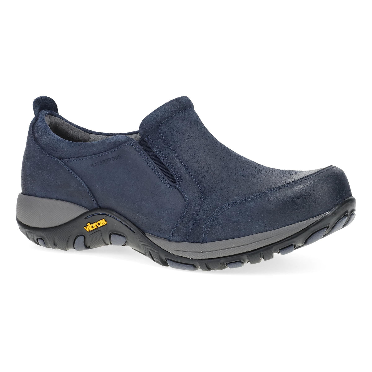 Pippy Navy Waterproof Suede