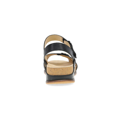 Candace Black Burnished Nappa