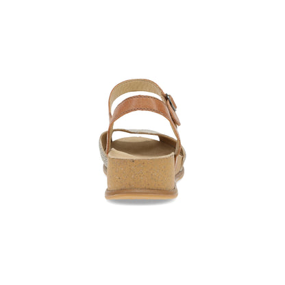 Cass Platino/Tan Leather