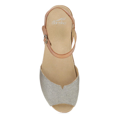 Cass Platino/Tan Leather