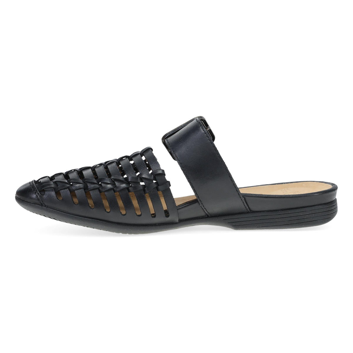 Leilani Black Burnished Nappa