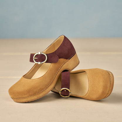 Bonny Mary Jane Tan/Mulberry