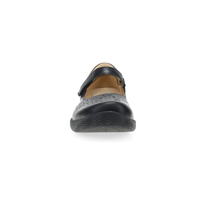 Stacy Black Waxy Burnished