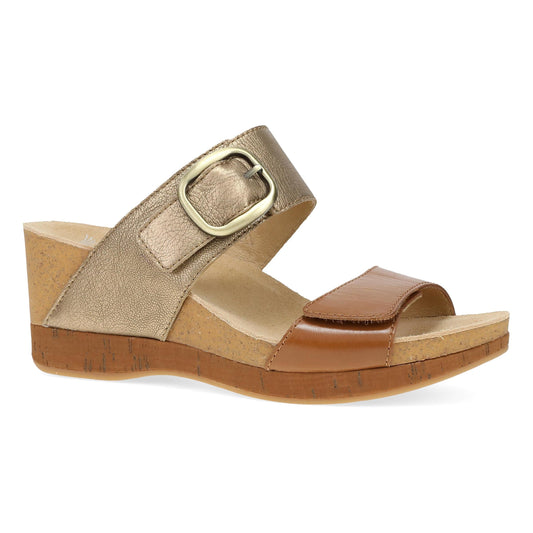 Shannon Gold/Tan Leather