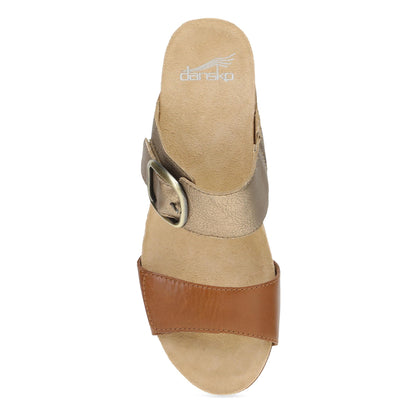 Shannon Gold/Tan Leather