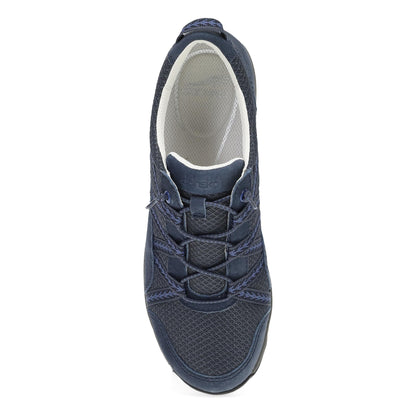 Harlyn Wide Navy Suede
