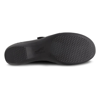 Franny Wide Black Leather