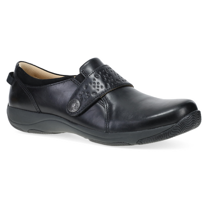 Black Waxy Burnished Sneaker,36
