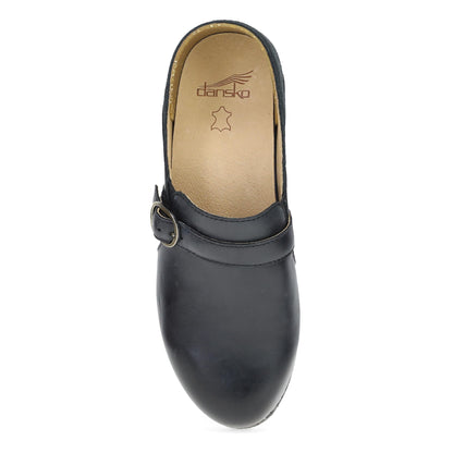 Margaret Black Burnished Calf